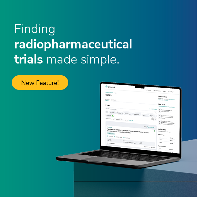 Radiopharamaceutical Trial Finder developed by Ancora and WARMTH with a grant of the ICPO Foundation