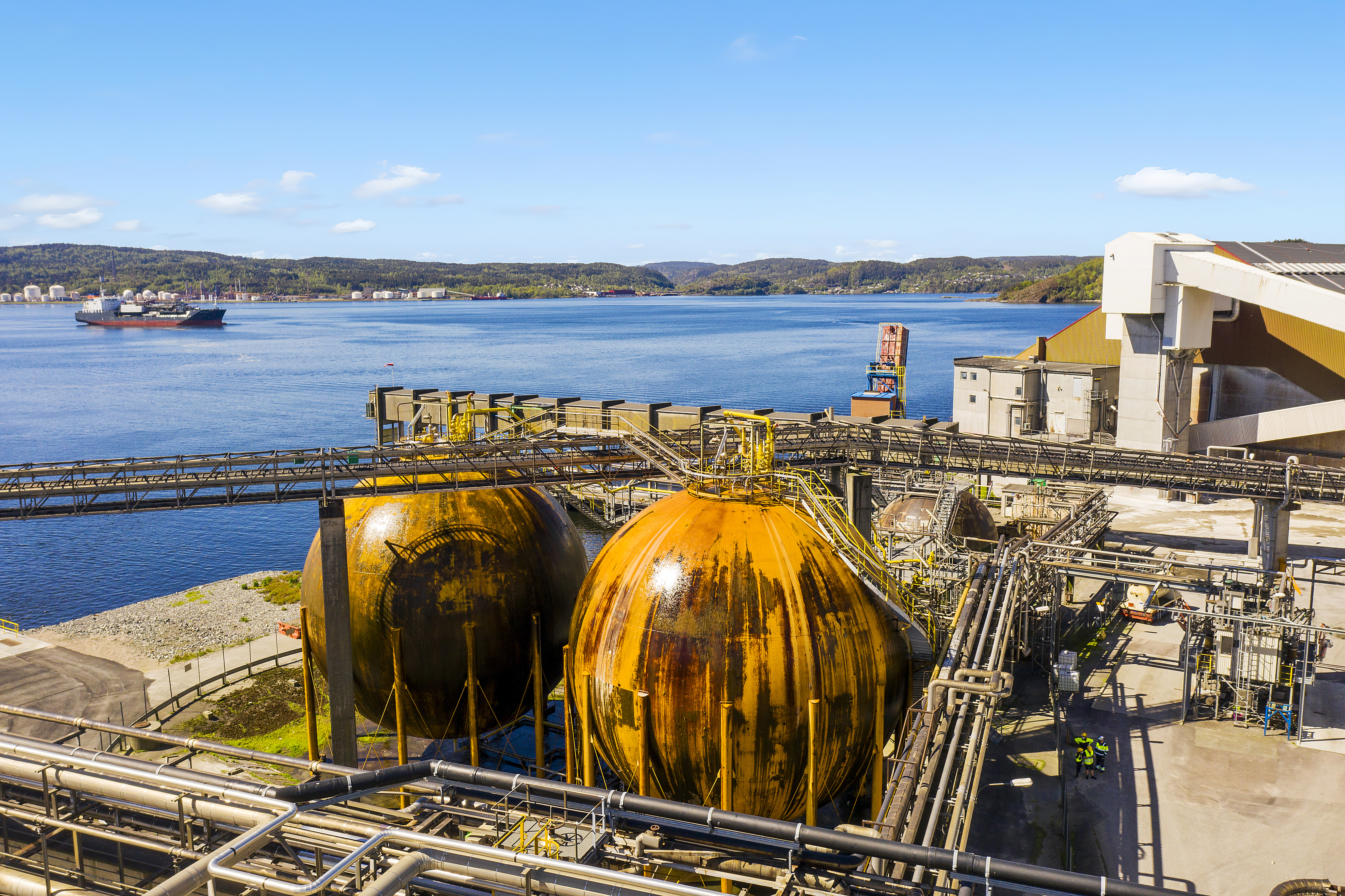 Yara ammonia plant in Porsgrunn, Norway (02)