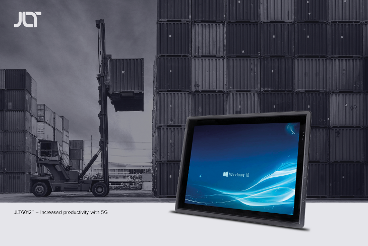 JLT Mobile Computers présente une version actualisée de son puissant et polyvalent terminal embarqué JLT6012 au TOC Europe à Rotterdam, stand D15.