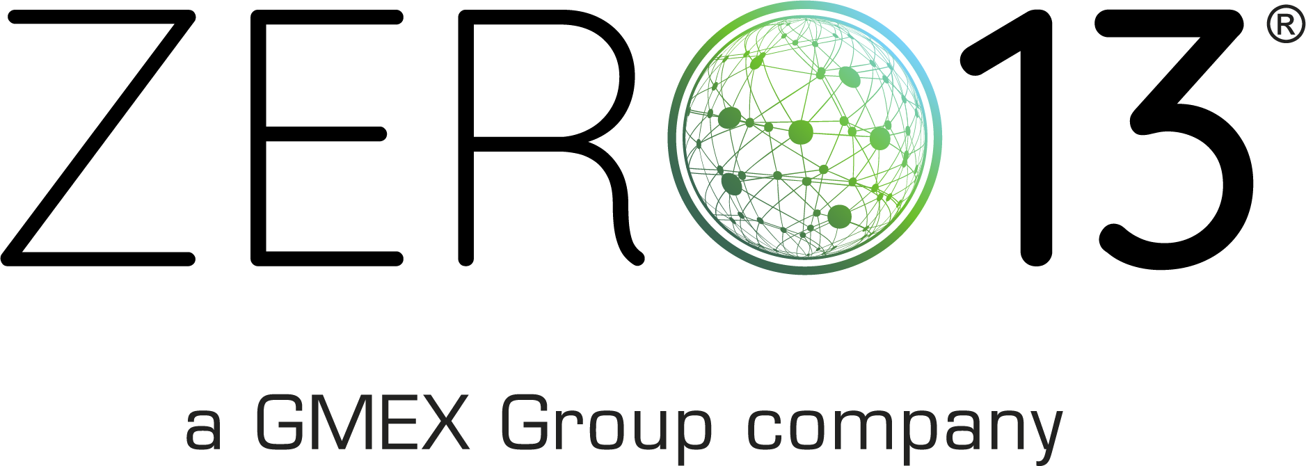 ZERO13 Logo_black_a GMEX Group company