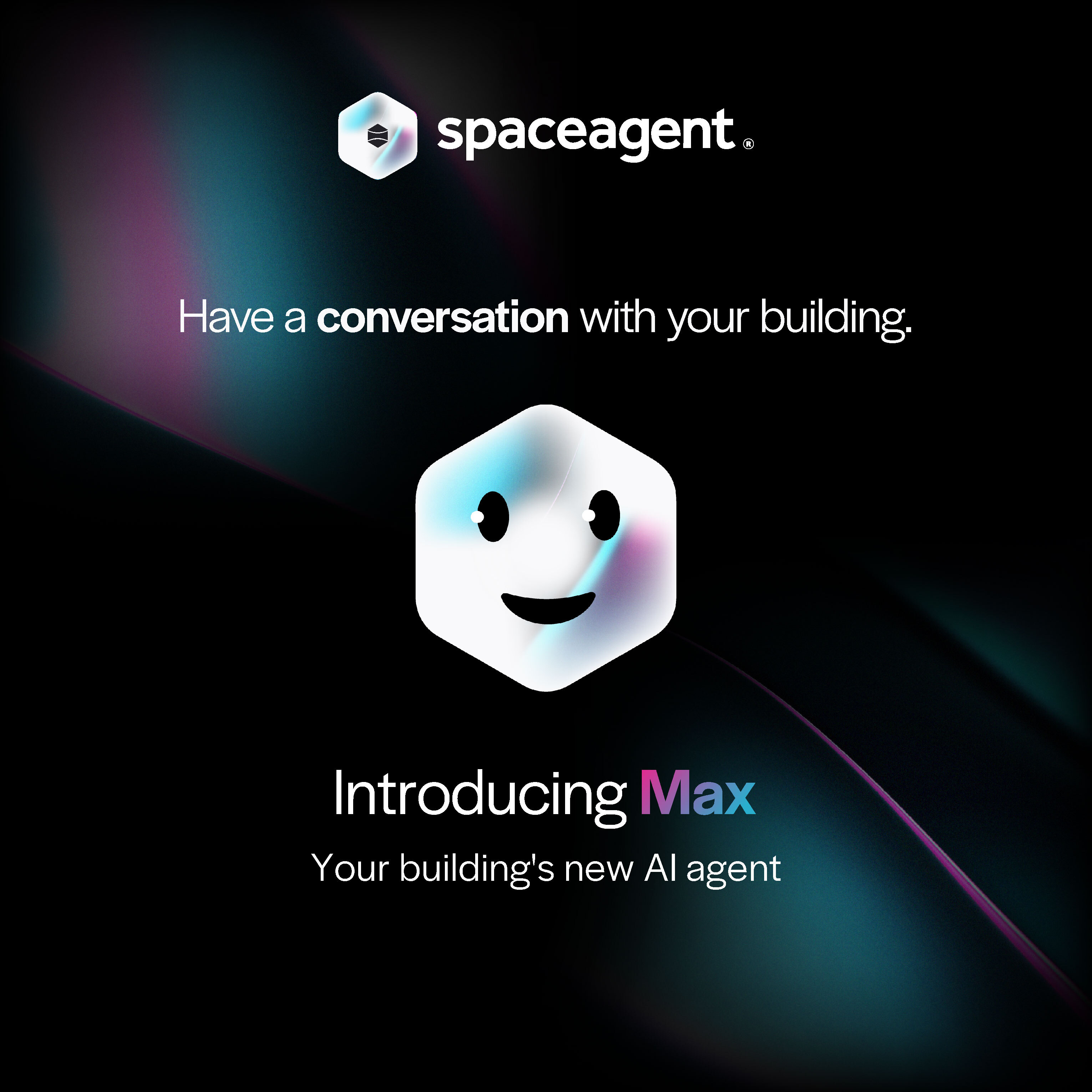 Talk to your building using Max, Smart Spaces' agentic AI powered workplace concierge.