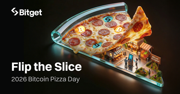 Bitget 推出比特币披萨日活动“Flip the Slice”,化“加密货币已死”论调为逆袭之音