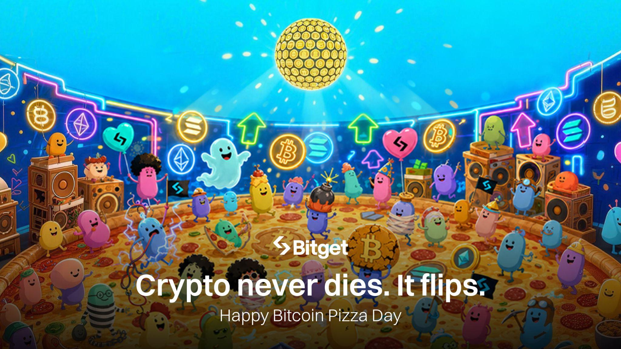 Bitget Turns “Crypto Is Dead” Into a Comeback with Bitcoin Pizza Day Campaign ‘Flip the Slice’