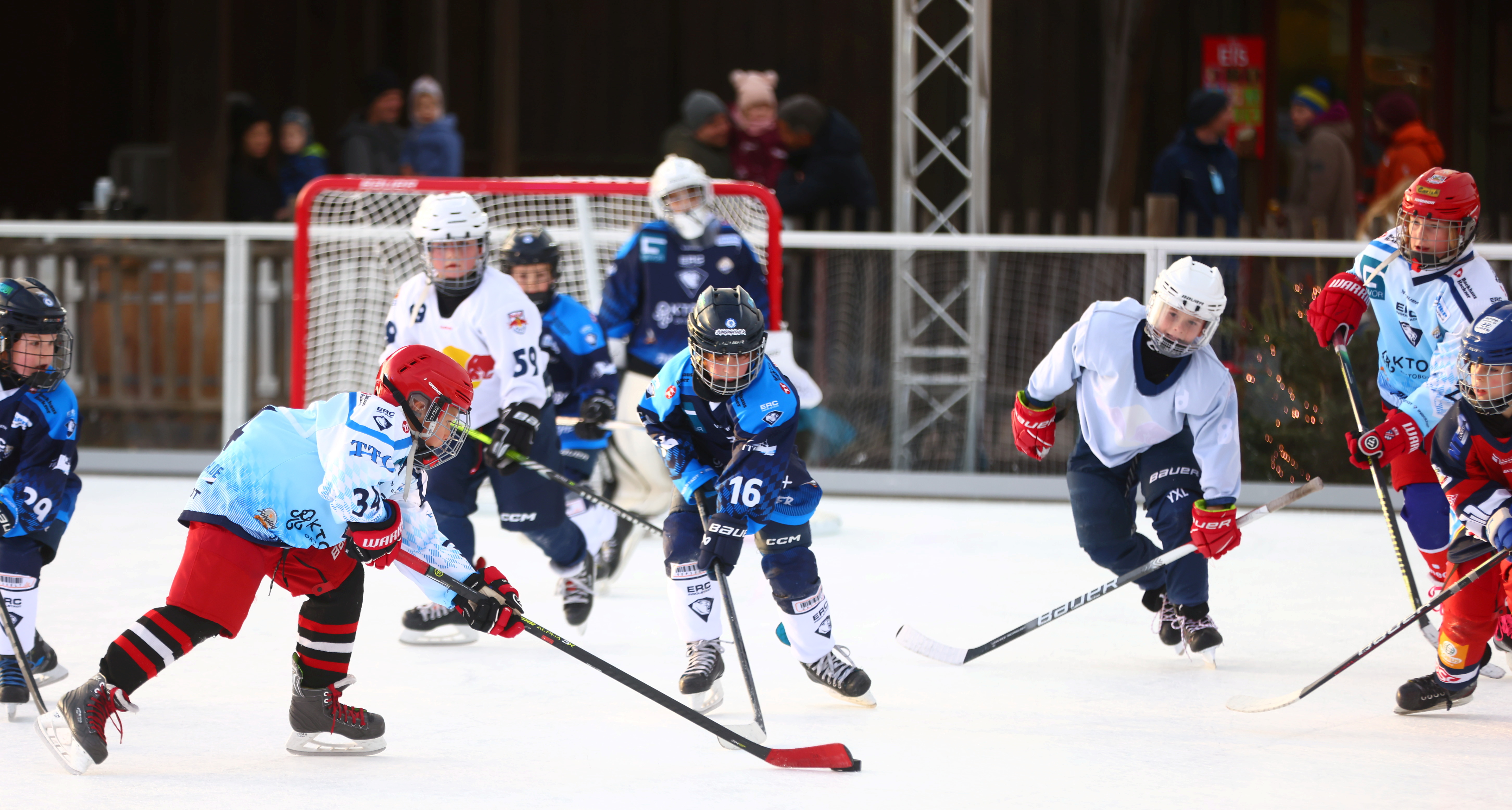 hockey players test glice stellarglide