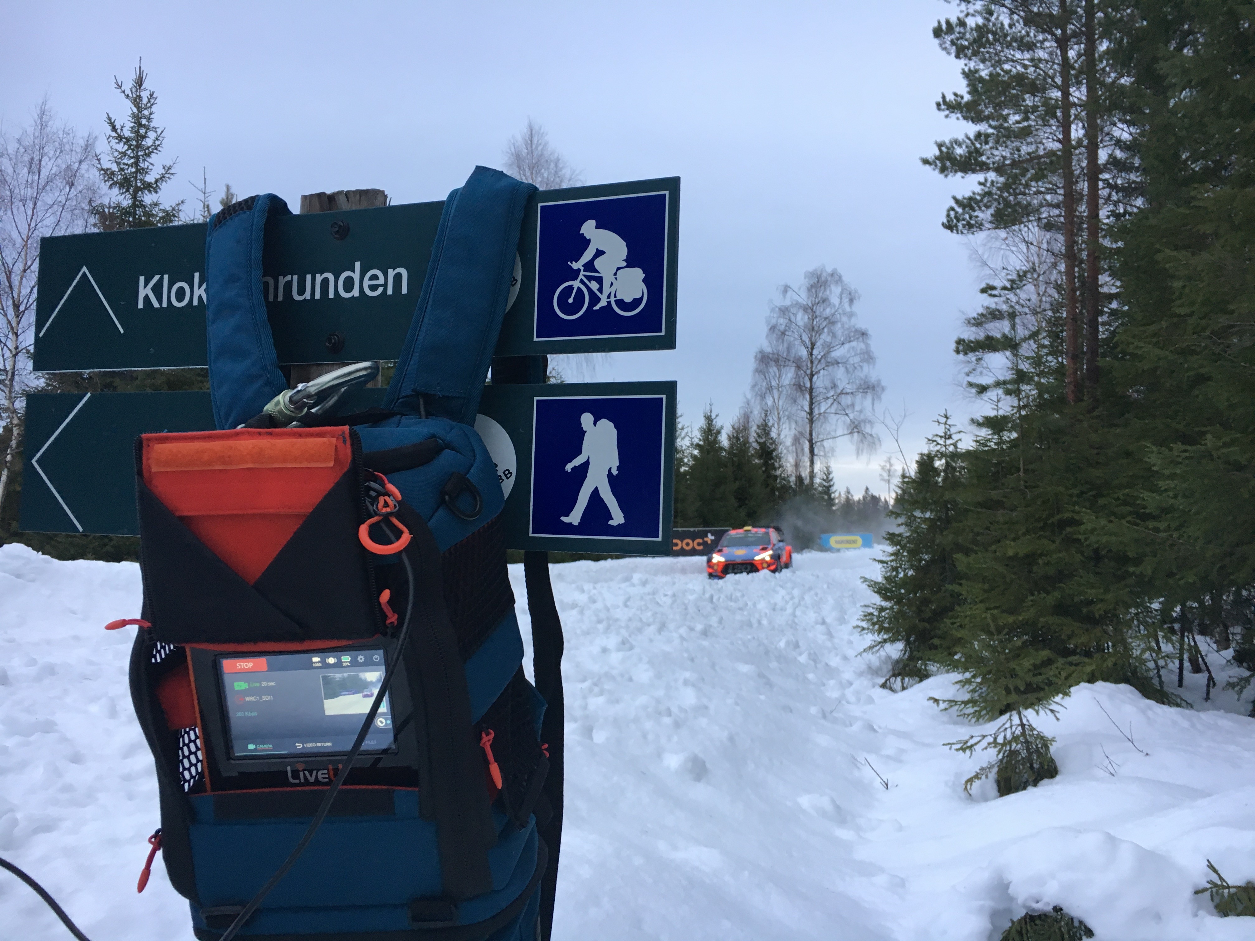 La technologie LiveU en action au Championnat du Monde des Rallyes FIA 