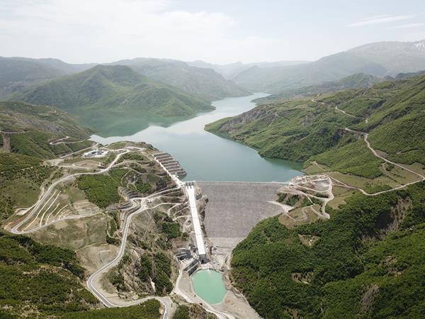 Moglice Dam and Reservoir
