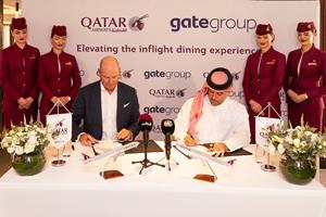 gategroup signs agreement with Qatar Air
