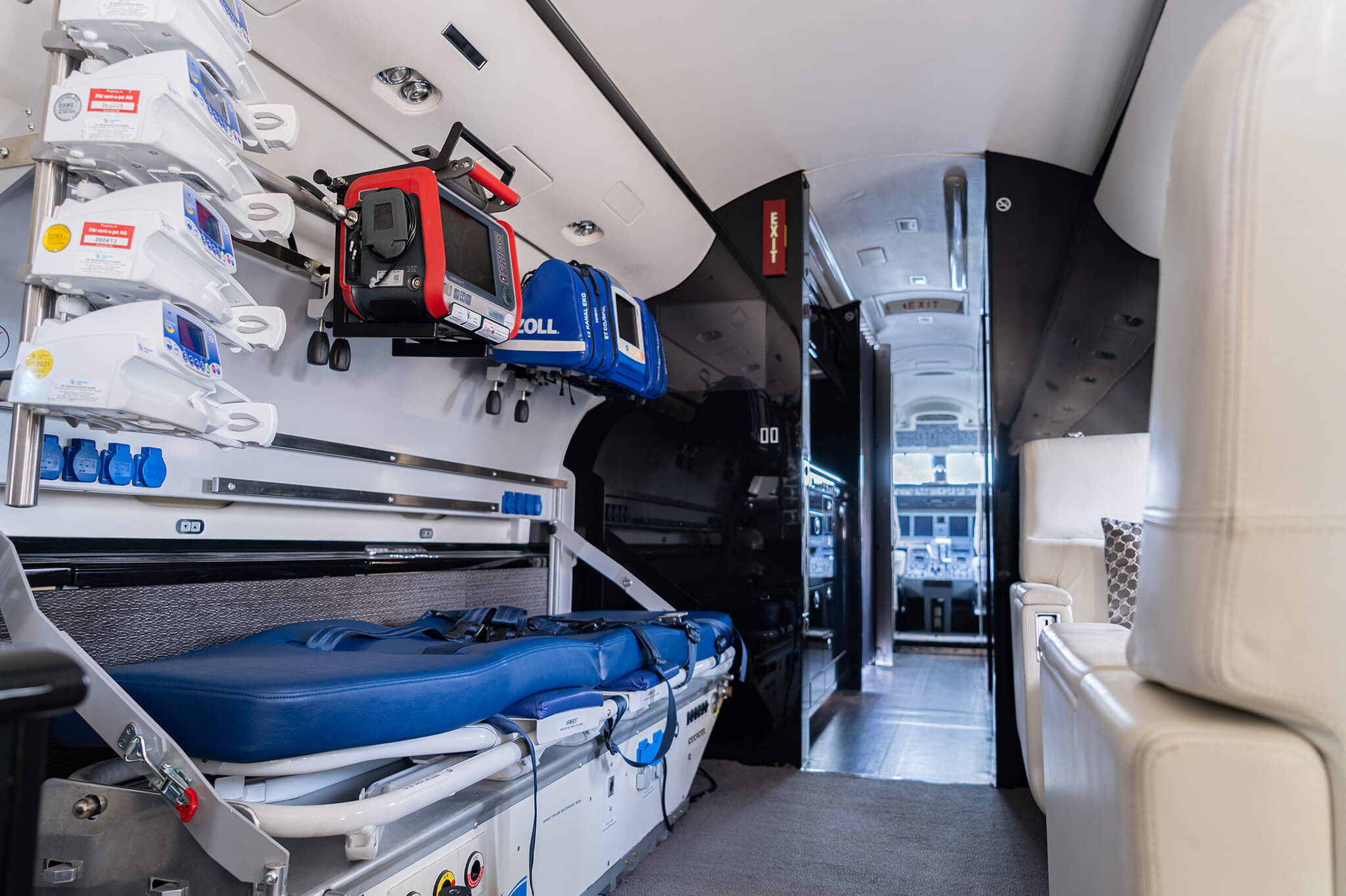 Interior Air Ambulance Repatriation