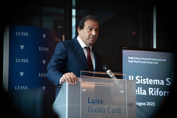 Deputy Minister of Economy and Finance Maurizio Leo