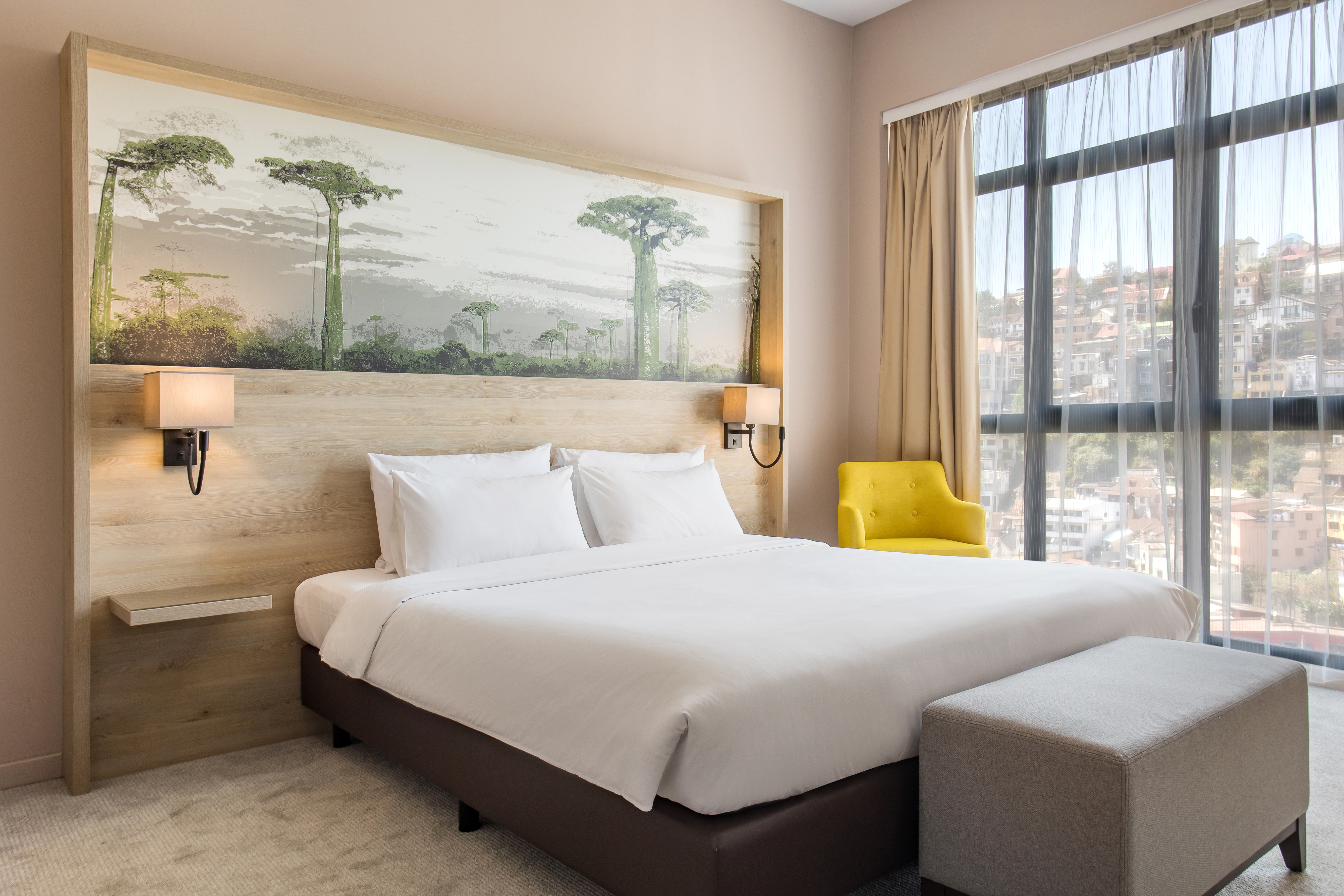 Radisson Serviced Apartments Antananarivo City Center Superior Apartment with hill view