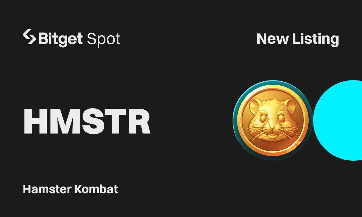 Bitget to List TON-based Tap-to-Earn Trending Game Hamster Kombat (HMSTR) on Spot