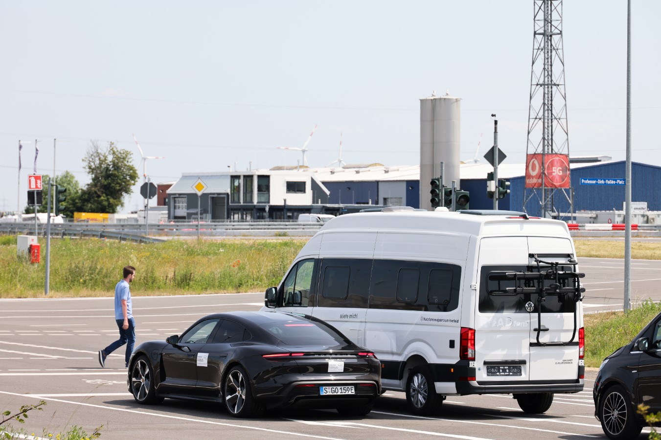 HERE, Porsche and Vodafone