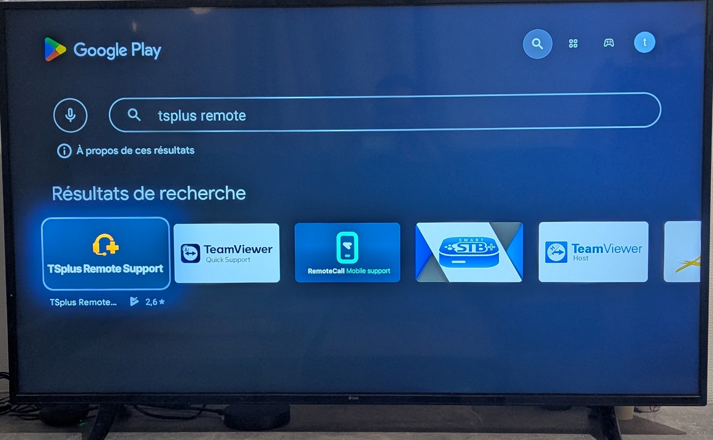 TSplus Remote Support for Android TV.jpeg