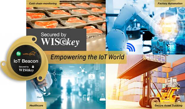 Iot Beacon Empowering The Iot World Secured By Wisekey 25 02 2020