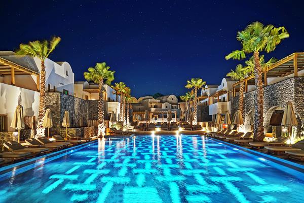 Radisson Blu Zaffron Resort Santorini main pool