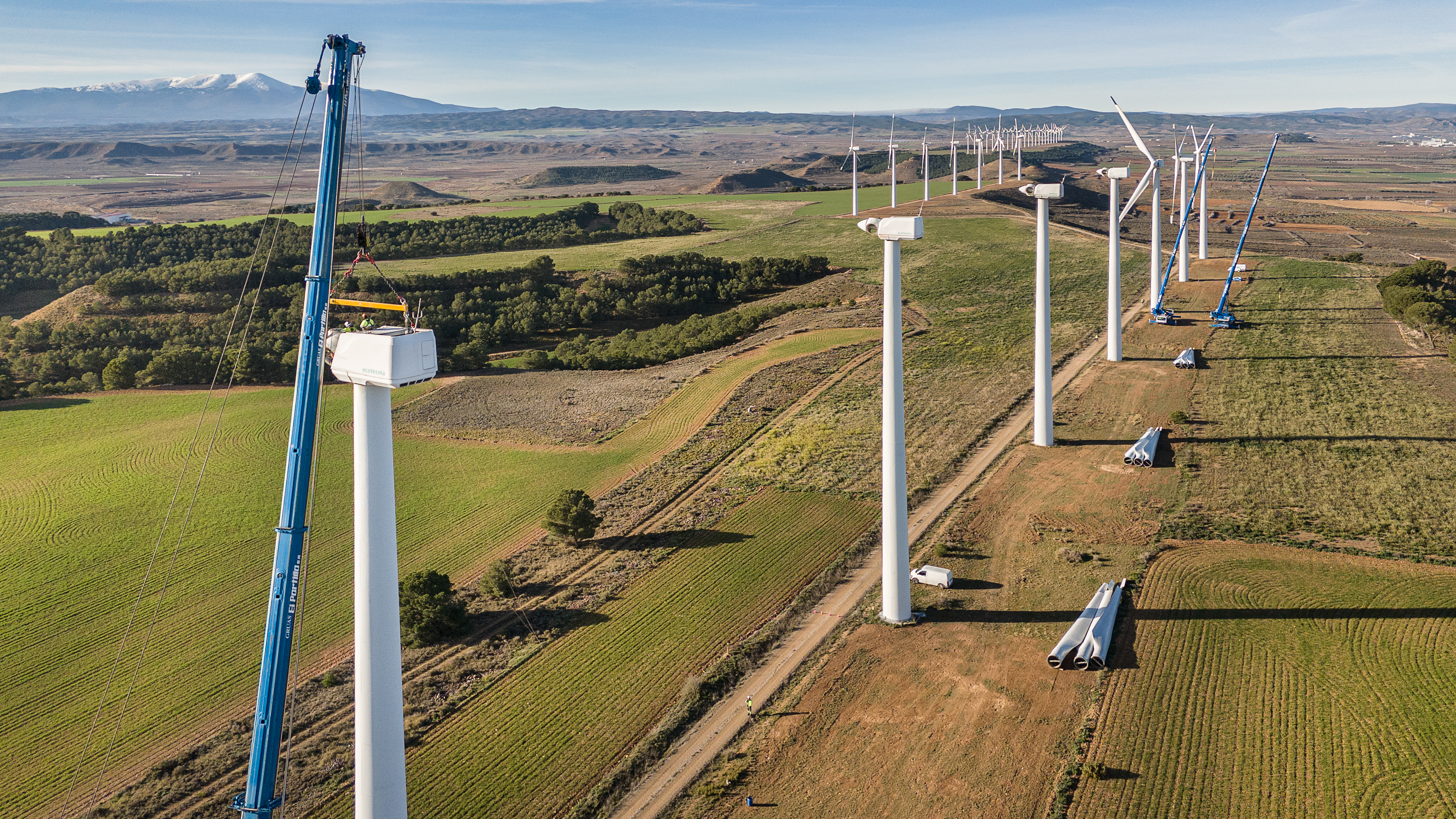 Successful wind repowering in Spain achieves 98 percent waste recovery