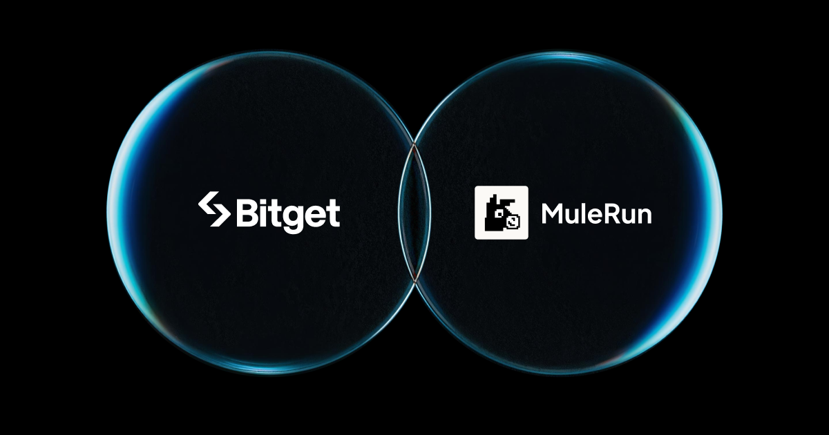 Bitget Expands Agent Hub Ecosystem Through MuleRun Partnership to Advance Agentic Trading