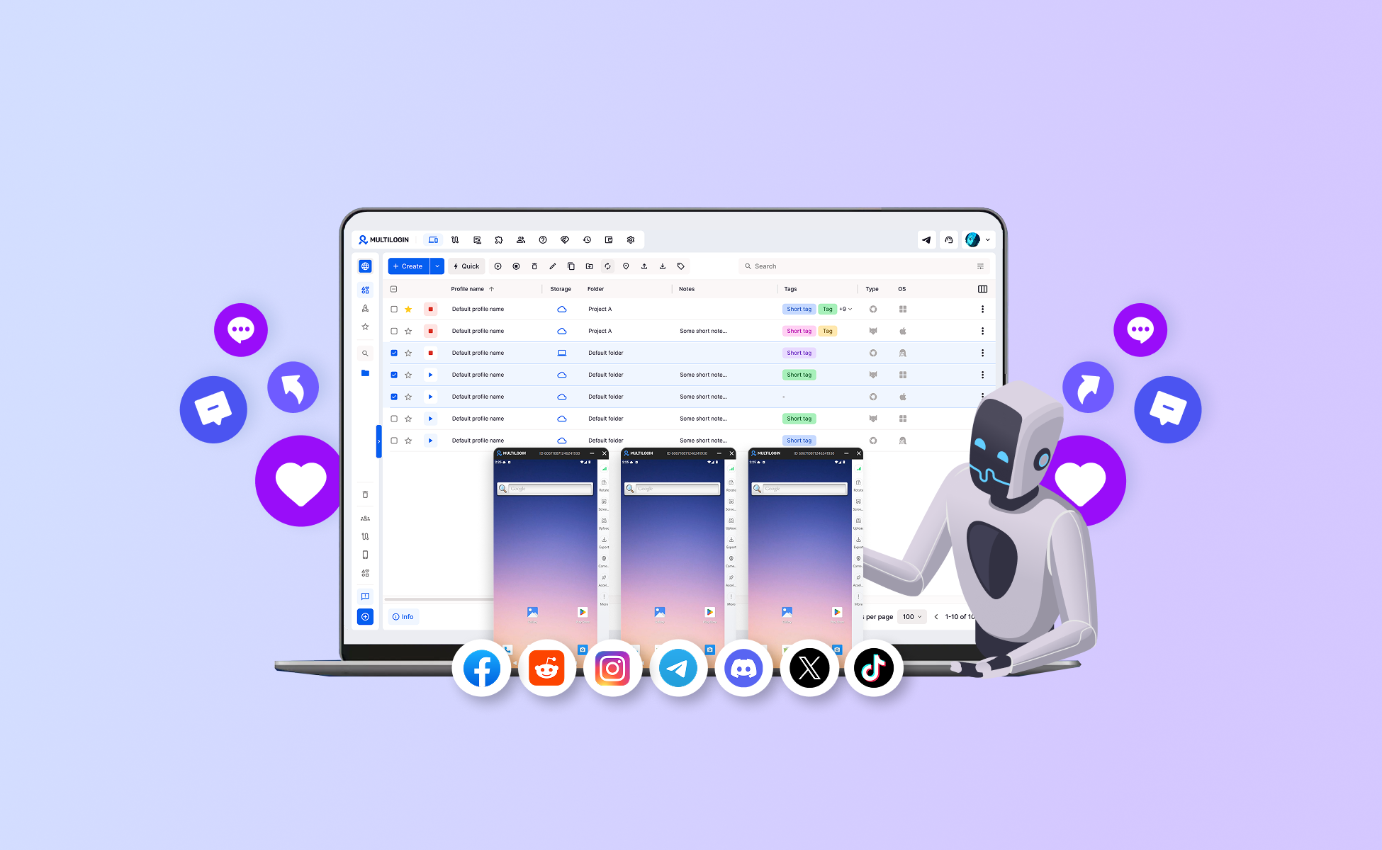 Multilogin releases open-source agent so AI can run social accounts on real Android cloud phones