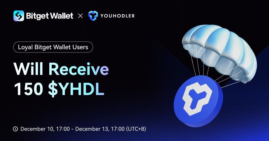 Bitget Wallet Partners with YouHodler to Launch Exclusive YHDL Token Airdrop Campaign