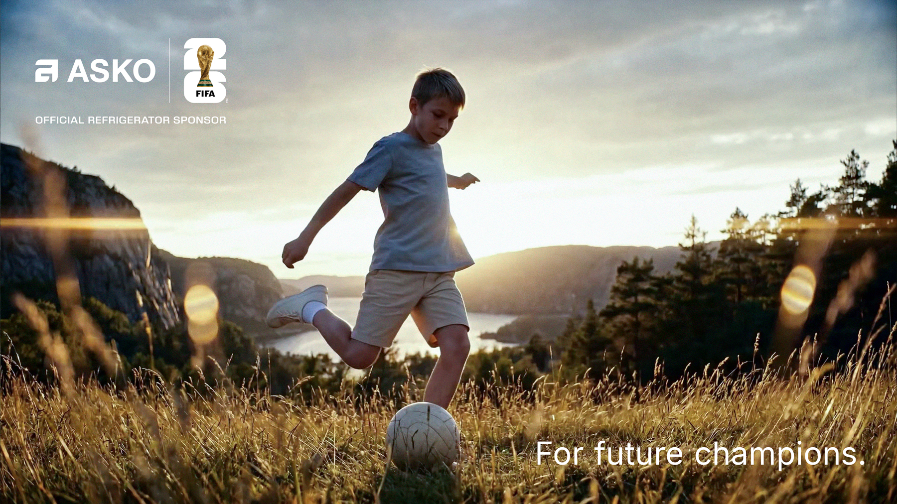 ASKO’s campaign celebrates the time, patience and dedication it takes to become a champion.