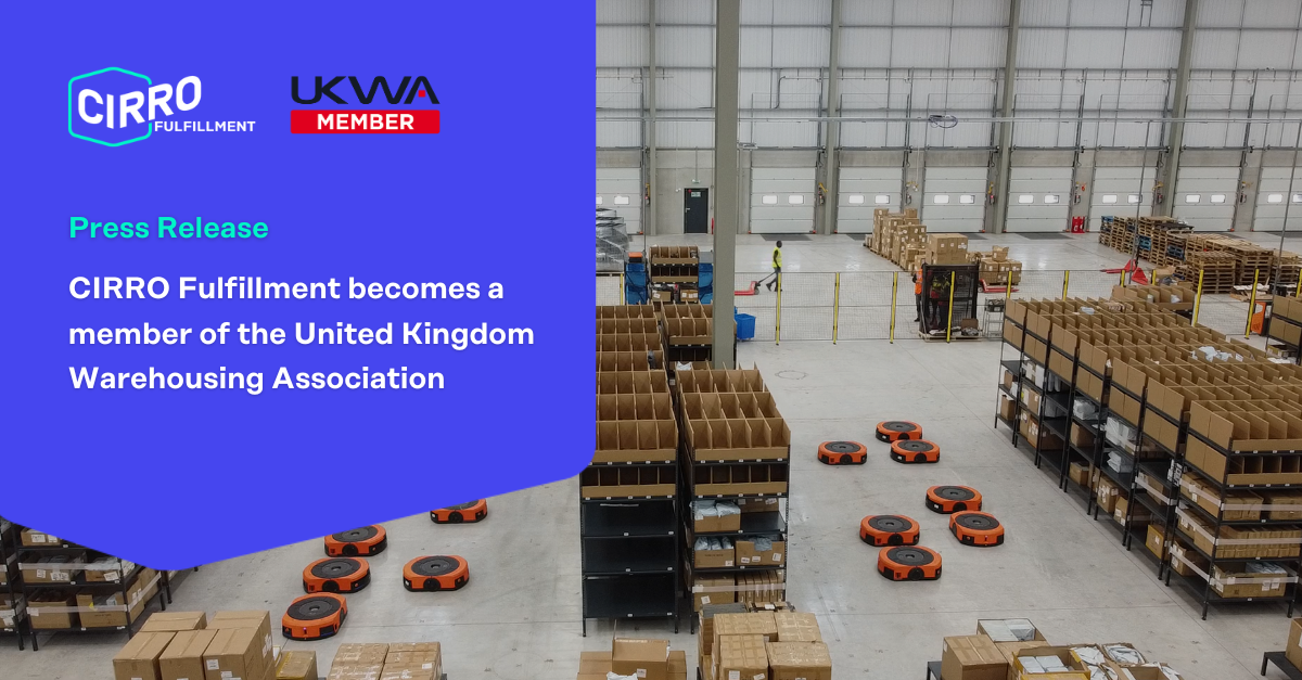 CIRRO Fulfillment and UKWA, Press Release, Member, Association