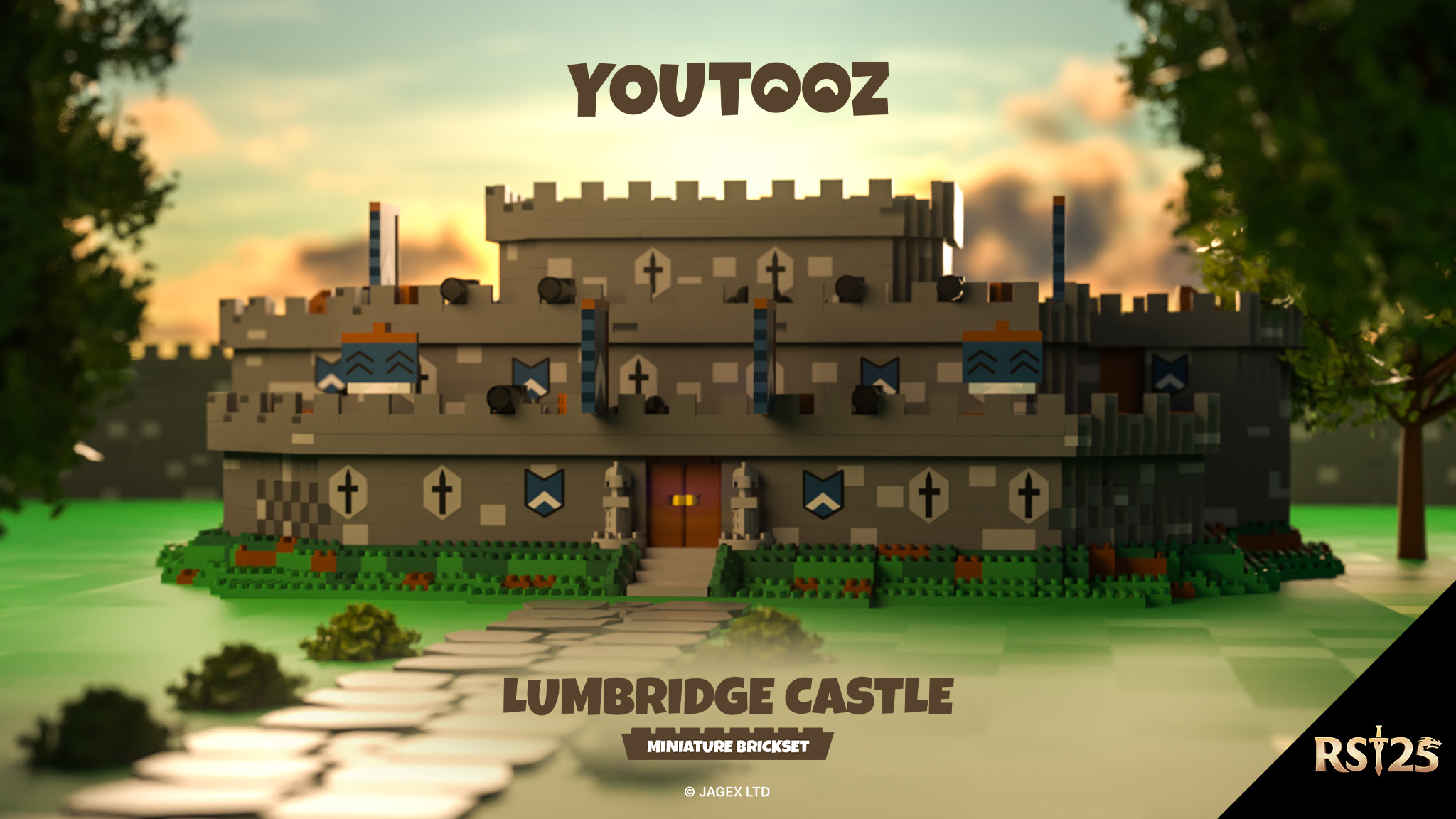 Youtooz Lumbridge Castle Miniature Brick Set