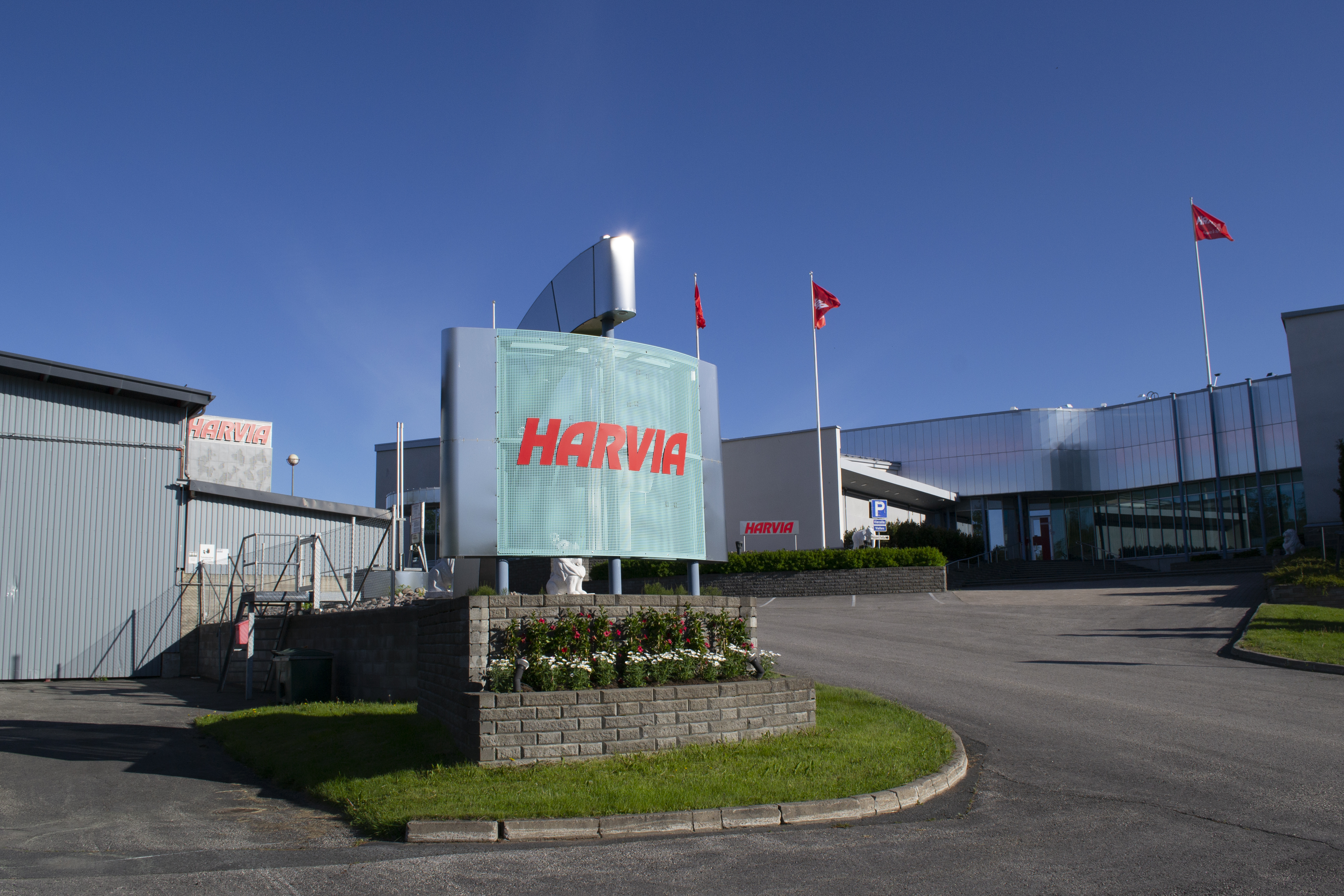 Harvia HQ's entry in Muurame, Finland