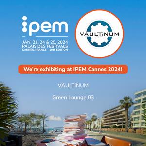 Vaultinum at IPEM - Cannes - Jan 2024