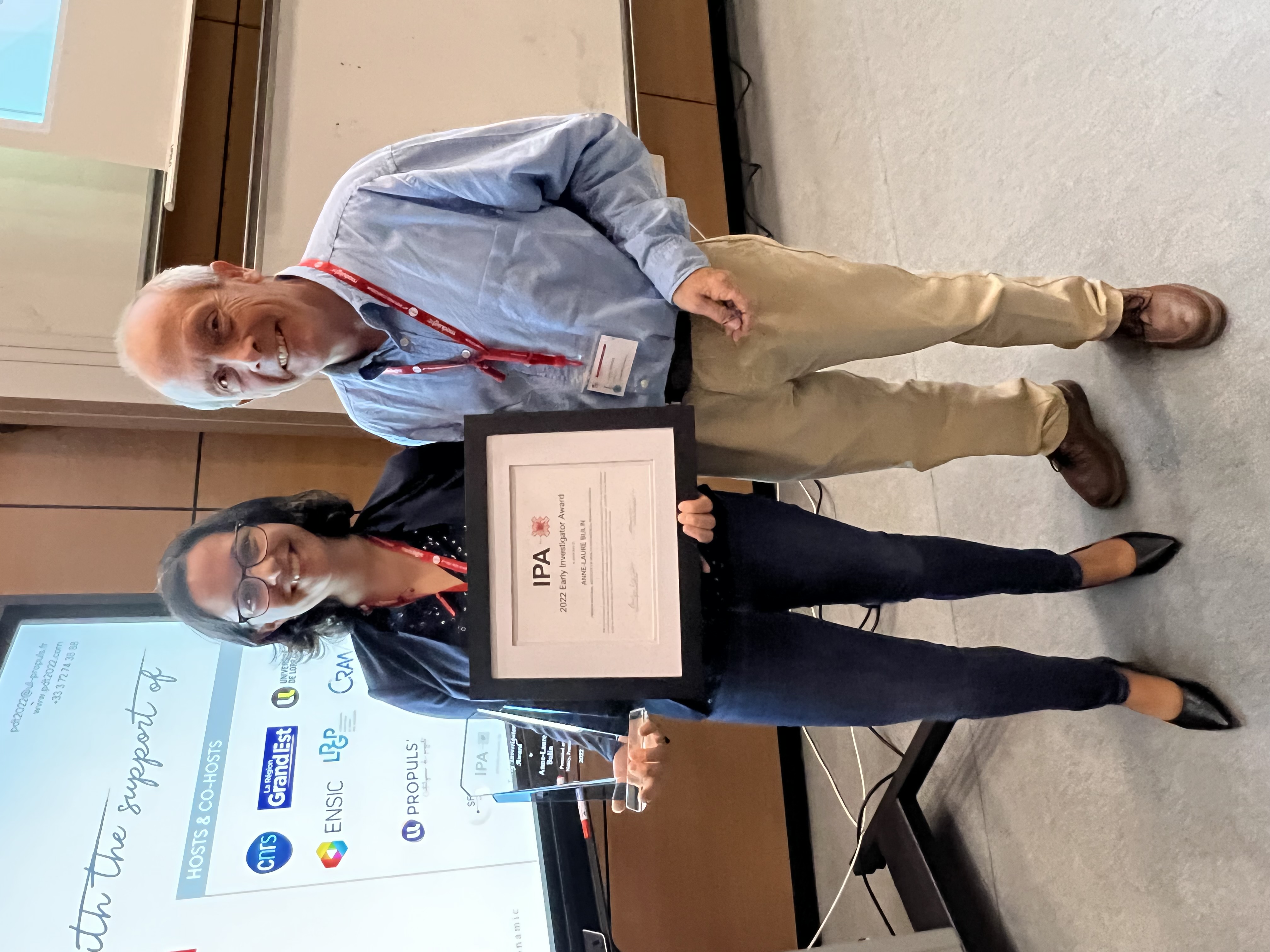 Anne-Laure Bulin receives the 2022 Early Investigator Award