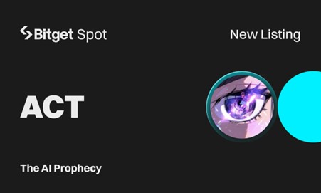 Bitget Announces the Listing of Act I: The AI Prophecy (ACT) in AI & Meme Zone with Airdrops in Rewards