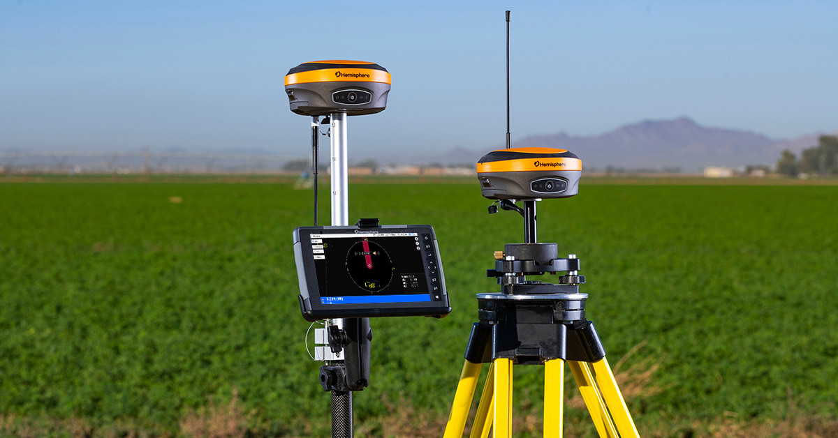 SiteMetrix® a complete 3D GNSS site management and inspection tool developed by Hemisphere