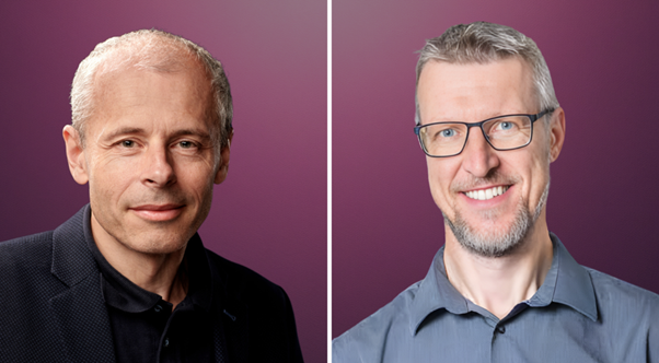 Professors Jirí Jakovenko (left) and Jirí Háze (right), leading figures advancing the Czech-Taiwan collaboration in education and research. (Photography: ACDRC)