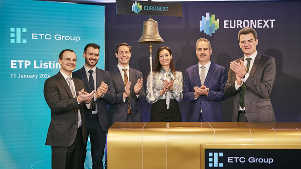 Photo Euronext Listing ETC Group