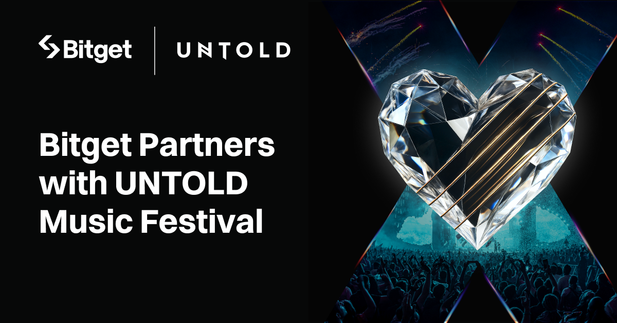 Bitget Partners with UNTOLD Festival, Where Web3 Takes the Main Stage