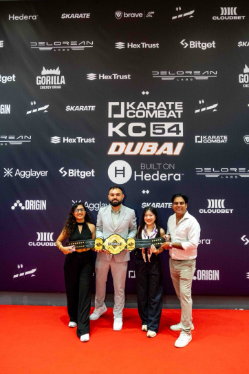 Bitget 帶來精彩絕倫的搏擊體驗：提供觀看 Karate Combat 的 KC54 Dubai UFC Fight 比賽的 VIP 名額