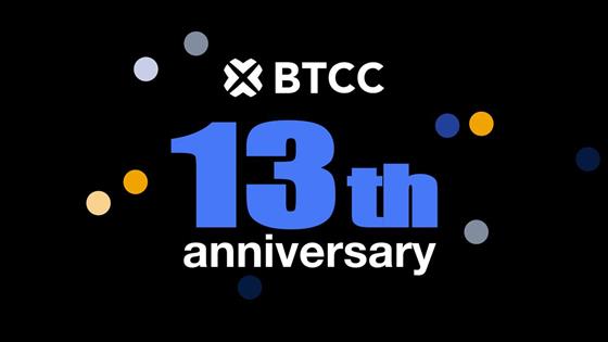 Celebrating 13 years of #BitcoinOnBTCC: A video celebrating BTCC's 13th anniversary.