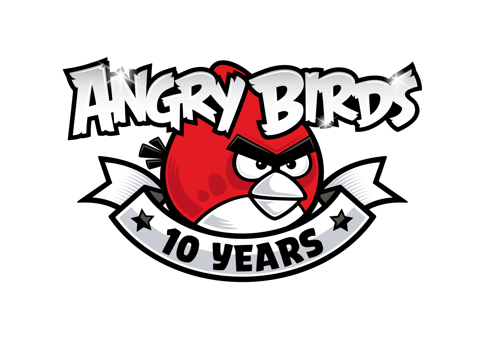 Angry logo. Ровио Энгри бердз. Angry Birds игра логотип. Angry Birds 10 years. Angry Birds надпись.