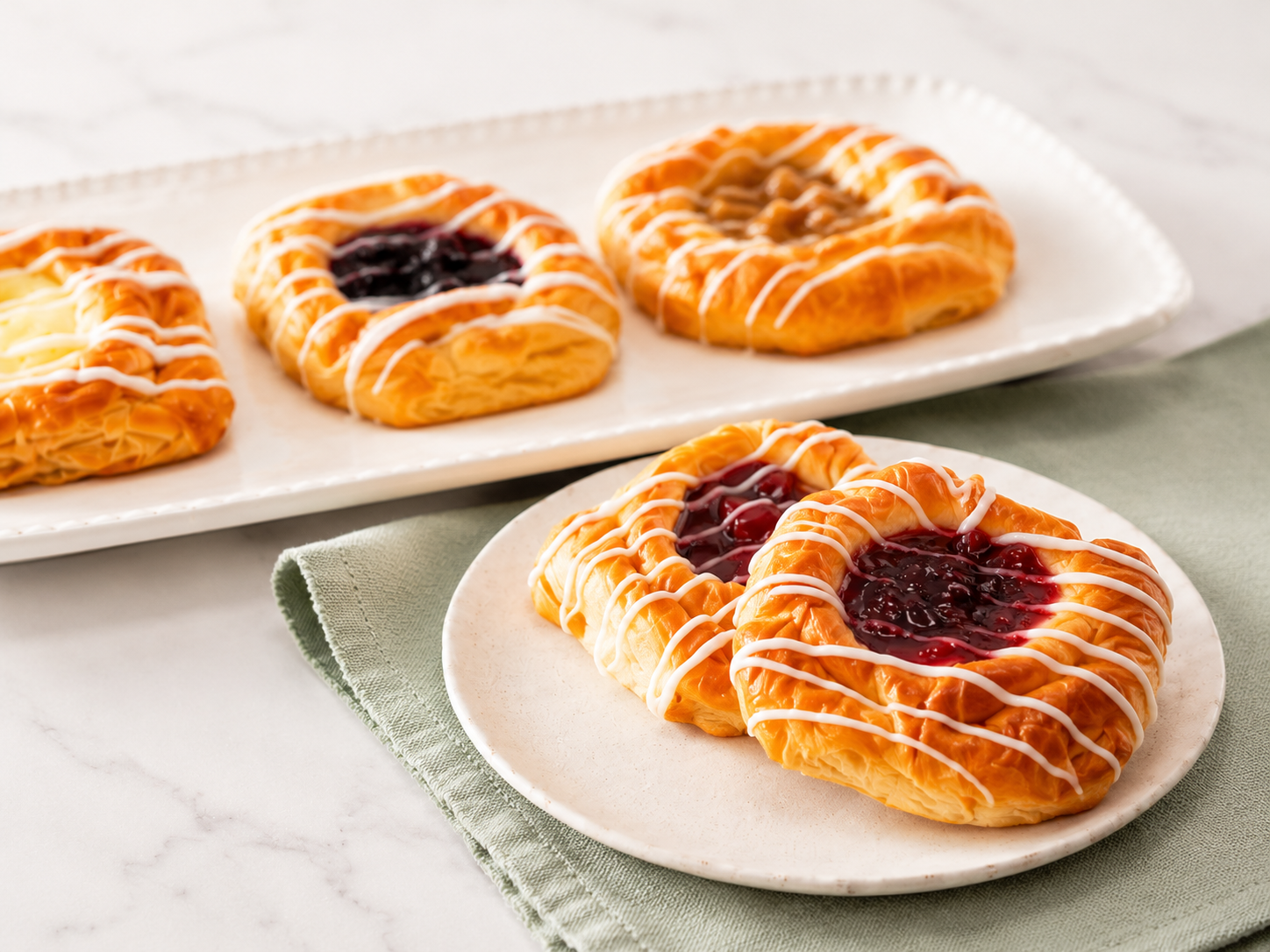 Corbion - Pastries on Marble Countertop 2