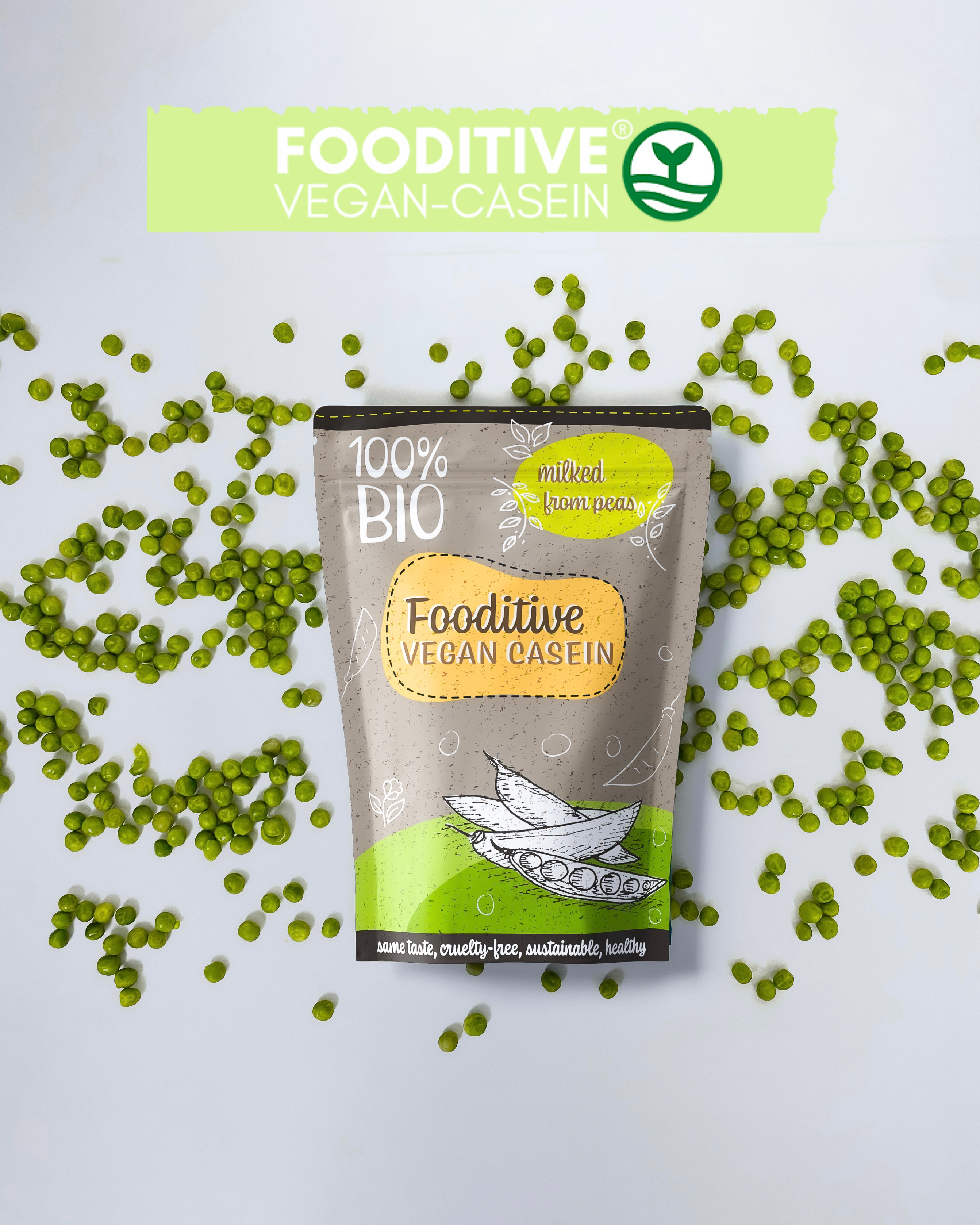 Veganistisch Caseïne Fooditive (voedingsadditief) 