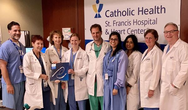 Dr. Allen Jeremias and the team at St. Francis Hospital