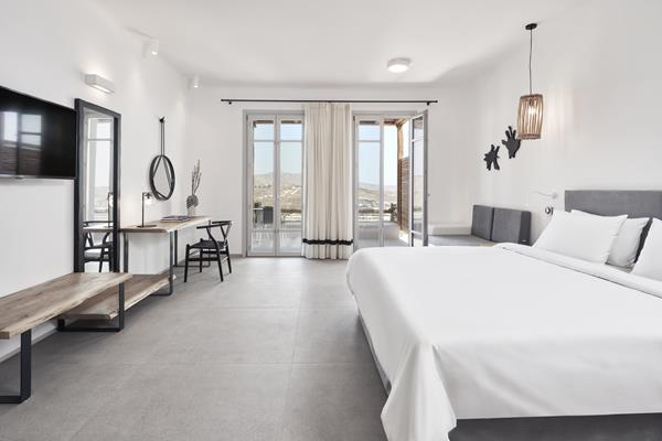 Suite with sea view at Radisson Blu Euphoria Resort, Mykonos