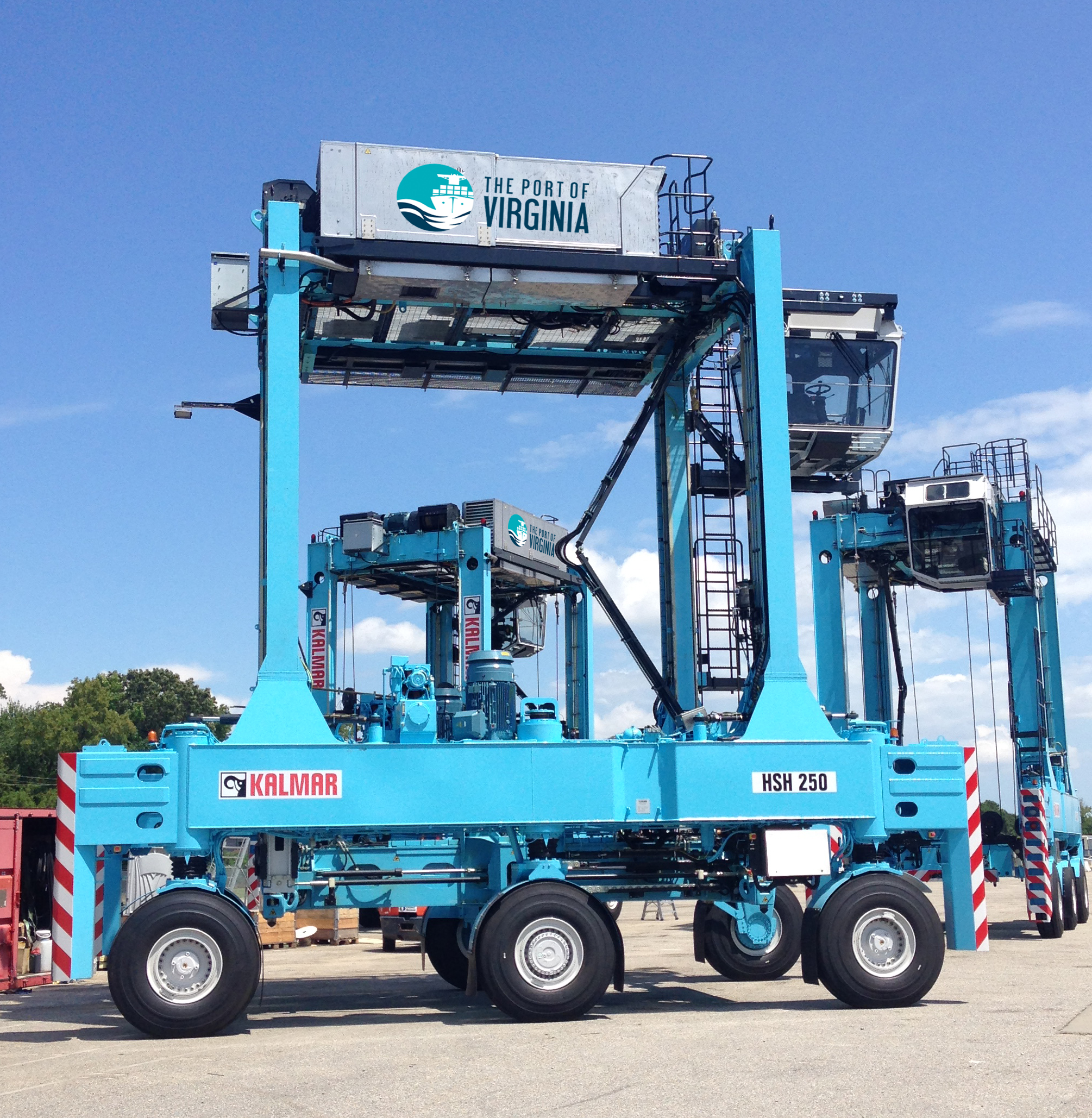 Kalmar Hybrid Shuttle Carrier at The Port of Virginia