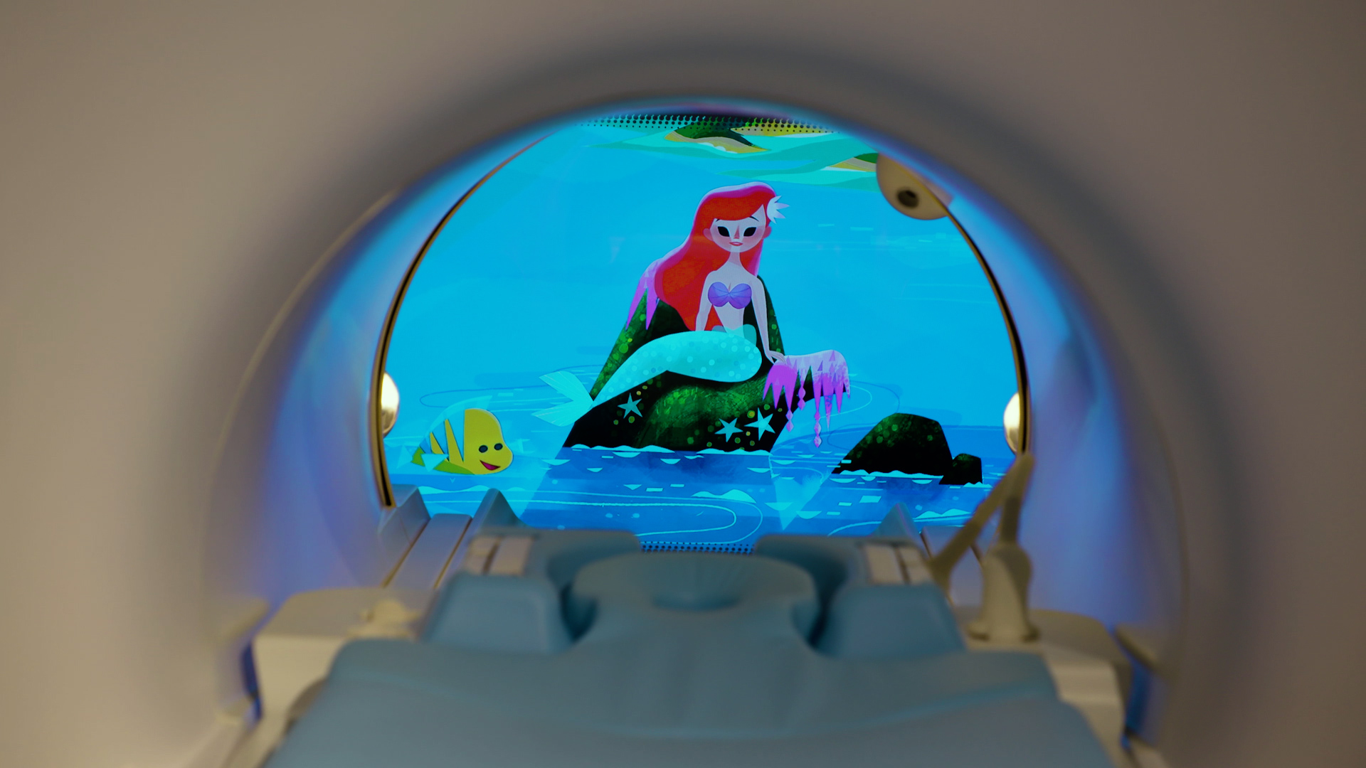 Philips Disney Ambient Experience Ariel and Nemo