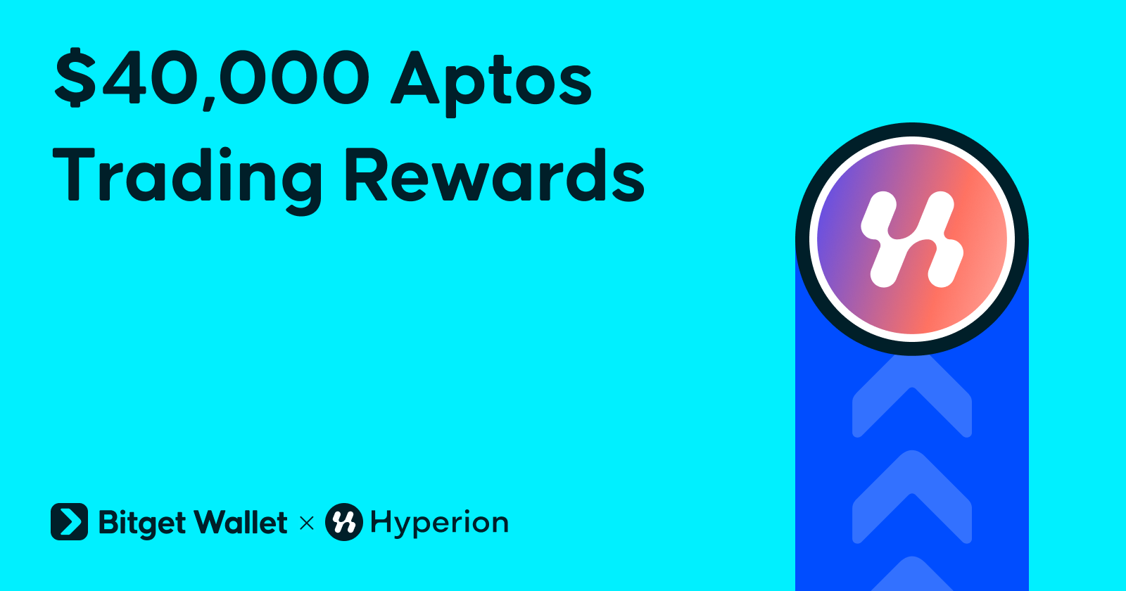 Bitget Wallet and Hyperion DEX Launch $40,000 Trading Event on Aptos