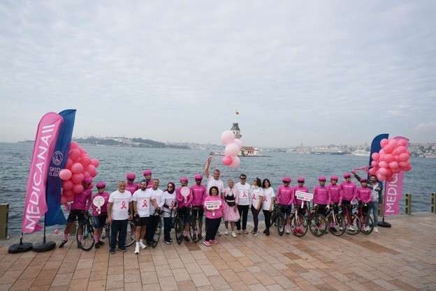 Medicana Health Group Next Stop Mammography Bicycle Tour