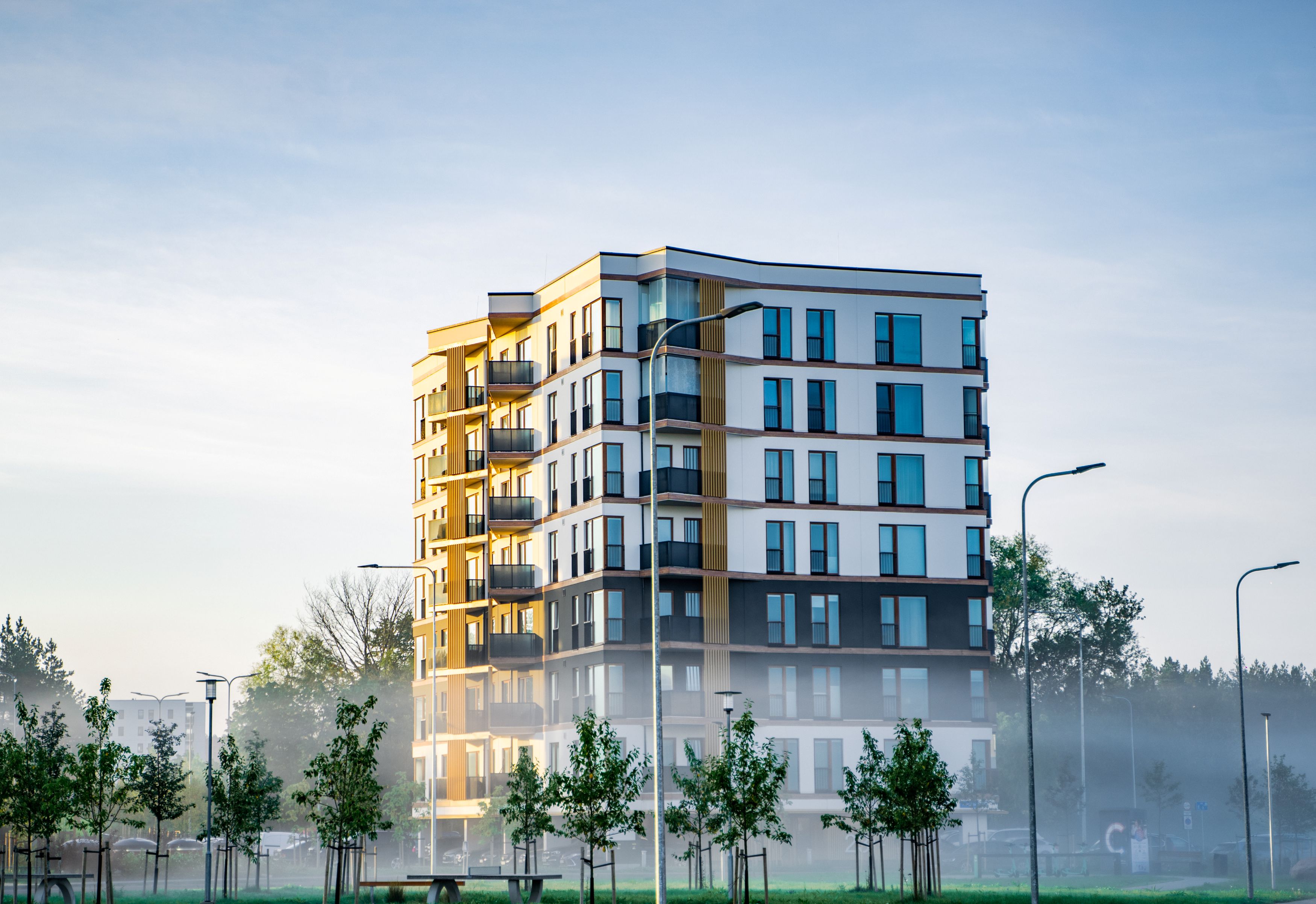 Lahekalda apartment house visualisation