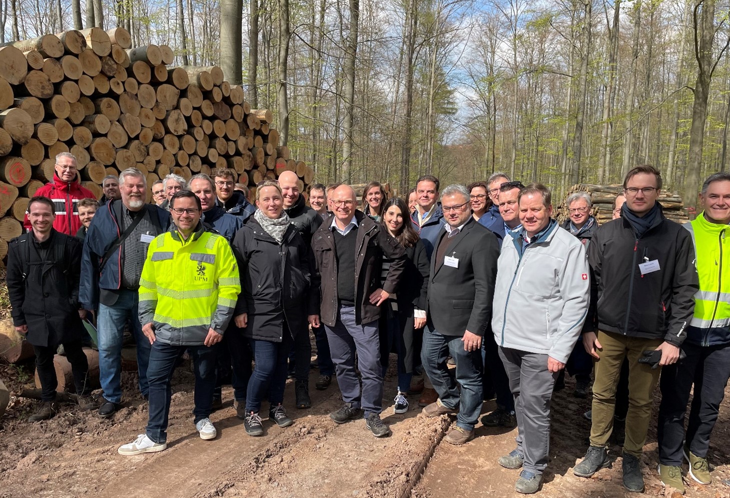 Participants at this year’s UPM RFF Distribution Summit in Leuna, Germany. (Picture: UPM)