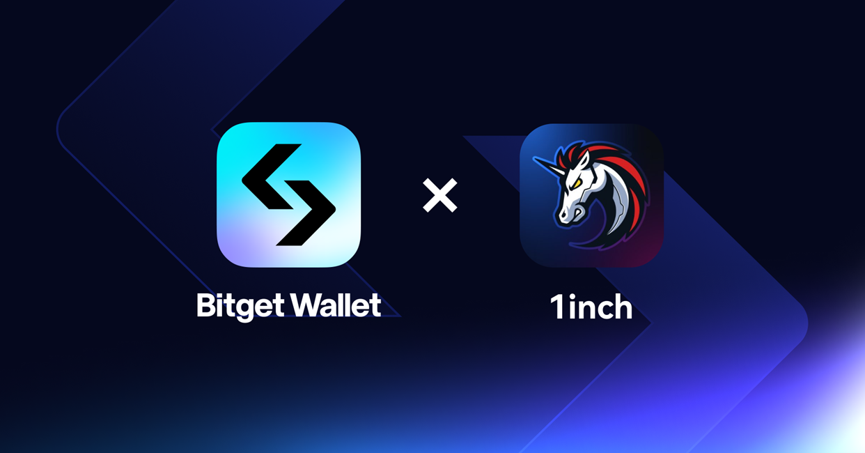 Bitget Wallet and 1inch Partner to Elevate Multichain DEX Trading Experience