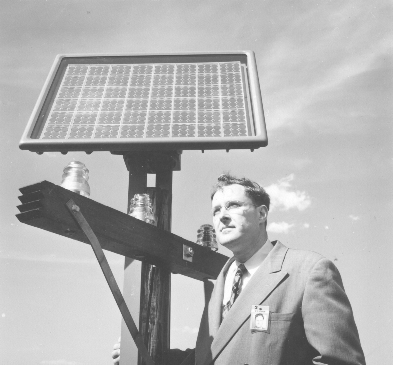 Bell Labs invented the solar cell in 1954 with the first successful device to convert the sun's energy directly and efficiently into substantial amounts of electricity.