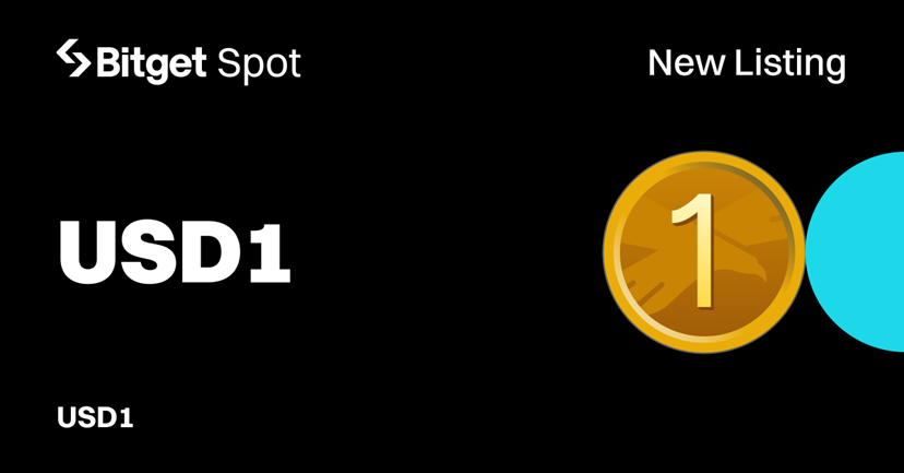 Bitget Lists World Liberty Financial's USD1 (USD1) Token for Spot Trading